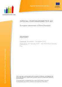 Special Eurobarometer 361  European Commission  SPECIAL EUROBAROMETER 361