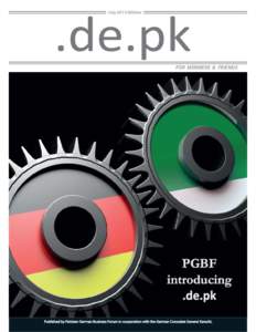 July 2013 Edition  FOR MEMBERS & FRIENDS PGBF introducing