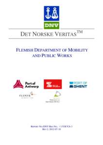 TM  DET NORSKE VERITAS FLEMISH DEPARTMENT OF MOBILITY AND PUBLIC WORKS