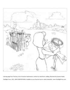 Coloring page from The Busy Life of Ernestine Buckmeister, written by Linda Ravin Lodding, illustrated by Suzanne Beaky Flashlight Press, 2011, ISBN[removed]Available at your favorite local or online bookseller. w