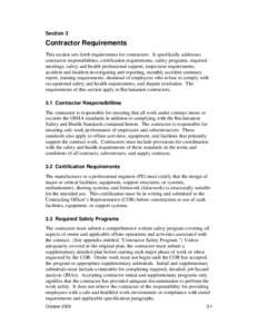 Industrial hygiene / Safety engineering / Civil engineering / General contractor / Occupational safety and health / Occupational Safety and Health Administration / Contractor screening / Safety / Construction / Risk