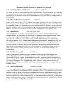 Microsoft Word - AE16_BreakoutAbstracts.docx