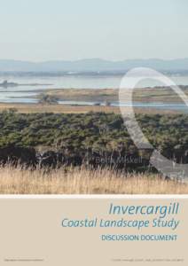 Invercargill  Coastal Landscape Study DISCUSSION DOCUMENT Prepared for Environment Southland