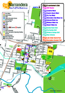 Narrandera Shire Council Map (Confer Accom).indd