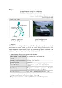 Microsoft Word - South Luzon Expressway Construction Project.doc