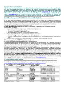 Development / European Union / EuropeAid Development and Cooperation / Aid / Development Cooperation Instrument / European Development Fund / Development aid / European Centre for Development Policy Management / Economic Partnership Agreements / International economics / International development / International relations