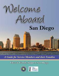 Welcome Aboard San Diego  A Guide for Service Members and their Families