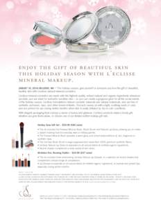 Leclisse_PressRelease_holiday2014