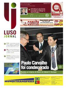 PUB  Edition nº 98 | du 19 mars 2015 Mensuel Franco-Portugais  GRATUIT