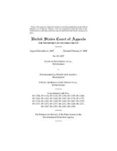 Air pollution in the United States / Emission standards / Air dispersion modeling / United States Environmental Protection Agency / Air pollution / Clean Air Act / Air quality law / Emissions trading / Richard Blumenthal / Environment / Pollution / Earth