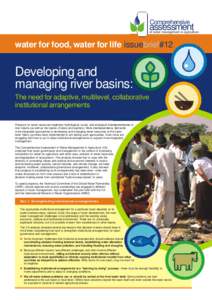 Comprehensive  assessment of water management in agriculture