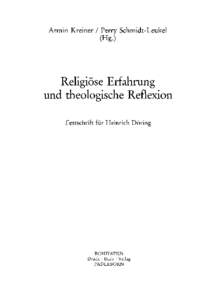 An der Grenze begreifenden Denkens. Zum Ursprung religiöser Erfahrung bei Thomas von Aquin