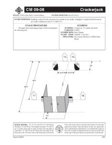 CM[removed]RULES: USPSA Rule Book, Current Edition Crackerjack COURSE DESIGNER: Russell Cluver