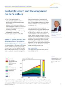 Joachim Luther • Global Research and Development on Renewables  Science Forum 2004 Global Research and Development on Renewables