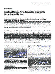 Medicine / Electrophysiology / Neurophysiology / Electrodiagnosis / Neurotechnology / Neural oscillation / Magnetoencephalography / Electroencephalography / Beckley Foundation / Biology / Cerebrum / Neuroscience