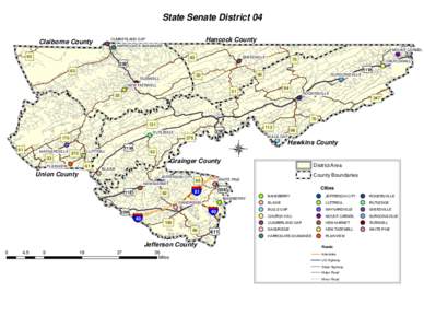 Hawkins County /  Tennessee / State of Franklin / Harrogate /  Tennessee / Maynardville /  Tennessee / U.S. Route 25E / Kingsport–Bristol metropolitan area / Geography of the United States / Tennessee