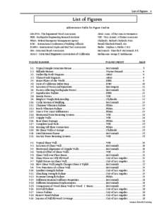 List of Figures v  List of Figures Abbreviation Table for Figure Credits APA-EWA - The Engineered Wood Association EERI - Earthquake Engineering Research Institute