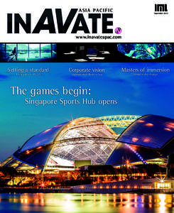 ASIA PACIFIC  September 2014 www.inavateapac.com