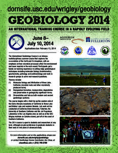 Geobiology / Geology / Inyo National Forest / Biosignature / Tufa / USC Wrigley Institute for Environmental Studies / Microbial mat / Mono Lake / Stromatolite / Geologic time scale / Historical geology / Biology