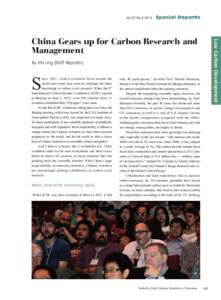 Vol.27 No[removed]Special Reports Low Carbon Development