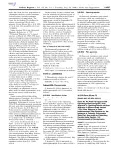 Federal Register / Vol. 61, No[removed]Tuesday, July 30, [removed]Rules and Regulations under the Clean Air Act, preparation of a flexibility analysis would constitute Federal inquiry into the economic reasonableness of sta