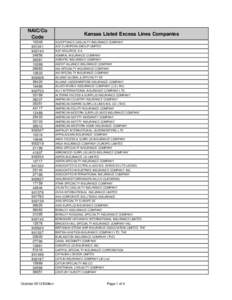 Listed Excess Lines Companies.xlsx