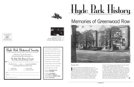 Hyde Park History VOL. 27