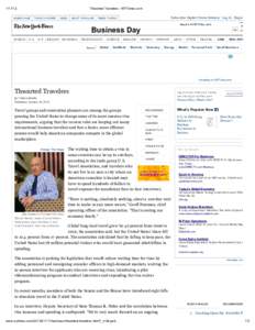 Thwarted Travelers - NYTimes.com HOME PAGE