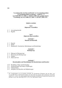 232  Verordnung über den Bau und Betrieb von Versammlungsstätten (Versammlungsstättenverordnung – VStättVO -) *) vom[removed]GV.NRW. S. 454/SGV.NRW.232), geändert durch Verordnung vom[removed]GV.NRW. S. 56