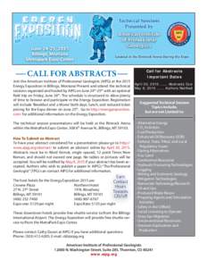 MT Call For Abstracts.indd