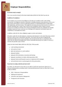 Risk / Law / Environmental social science / Occupational safety and health / Risk management / Due diligence / Industrial hygiene / Safety engineering / Safety