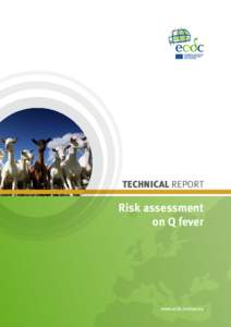 TECHNICAL REPORT  Risk assessment on Q fever  www.ecdc.europa.eu