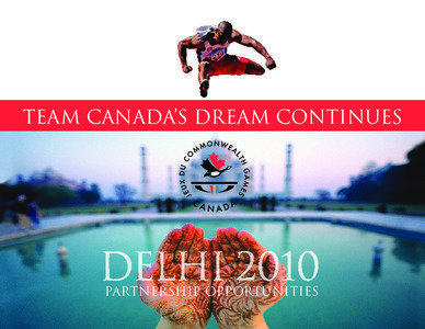 Team Canada’S dream continues  Partnership Opportunities