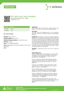 HIV-1 gp41 Long / biotin conjugated Human Immunodeficiency Virus 1 Antigen recombinant, E. coli Cat. No.