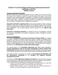 Interstate 86 / Southern Tier / Green infrastructure / Corning (city) /  New York / Steuben County /  New York / Stormwater / Painted Post /  New York / Water pollution / Geography of New York / Environment