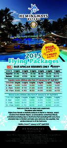 Airkenya Express / Fly540 / Malindi Airport / Nights into Dreams... / Provinces of Kenya / Malindi District / Malindi