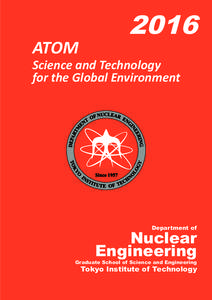 ATOMScience and Technology for the Global Environment