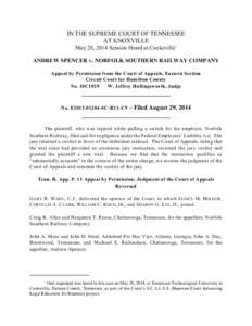 Lawsuits / Negligence / Negligent infliction of emotional distress / Federal Employers Liability Act / Causation / Jury / Appeal / Law / Tort law / Legal procedure