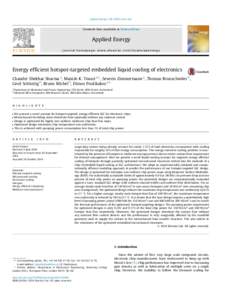 Thermodynamics / Heat transfer / Passive fire protection / Semiconductors / Microfluidics / Thermal management of electronic devices and systems / Heat sink / Computer cooling / Microchannel / Heat conduction / Mechanical engineering / Chemical engineering