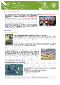 The Link Volunteer Newsletter Issue 79 VOLUNTEER SUPPORT UNIT NEWS 2013 ROTARY VOLUNTEER/S OF THE PARKS AWARD AND LEADERSHIP IN CONSERVATION AWARD NOMINATION DATE EXTENDED Nominations for the Rotary Club of Burnside Awar