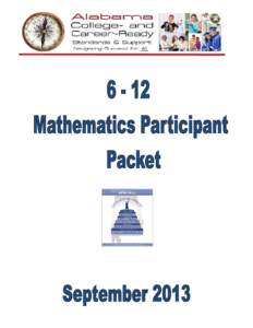 The 2012 Quarterly Regional Meetings with local CCRS Implementation Teams provided an opportunity for LEA teams to experience and be able to transfer to other teachers how to: