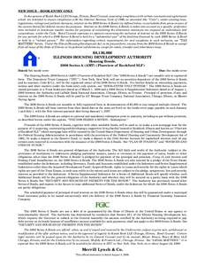 Government debt / Bonds / United States housing bubble / Financial economics / Local government in the United States / Municipal bond / Defeasance / Sinking fund / Series E bond / Government bonds / Debt / Economics