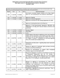 Agenda ISC Meeting November[removed]Santa Fe (3).xls