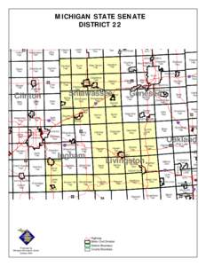 MICHIGAN STATE SENATE DISTRICT 22 Fulton Twp