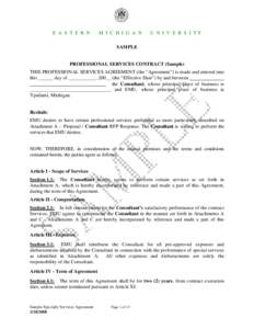 Microsoft Word - Sample Specialty Services Contract.doc