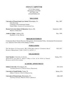 Association of Public and Land-Grant Universities / Indiana University / Indiana University Bloomington / North Central Association of Colleges and Schools / University of Pennsylvania Law School / Stetson University College of Law / Florida / Indiana / Association of American Universities