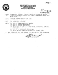 DEPARTMENT OF THE NAVY FIGHTER SqhADRON COMPOSITE TWELVE NAVAL AIR STATION OCEANA VIRGINIA BEACH, VIRGINIA[removed]