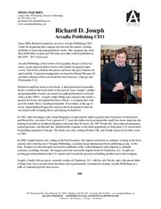 Microsoft Word - Richard Joseph CEO