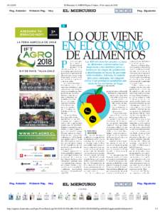 El Mercurio | CAMPO| Página 8 | lunes, 19 de marzo de 2018 Pag. Anterior