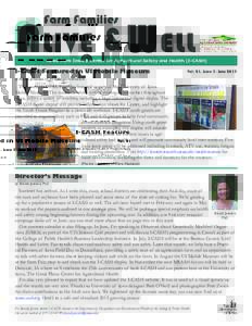 AAAlive &Well Farm Families News from Iowa’s Center for Agricultural Safety and Health (I-CASH)  I-CASH Featured in UI Mobile Museum